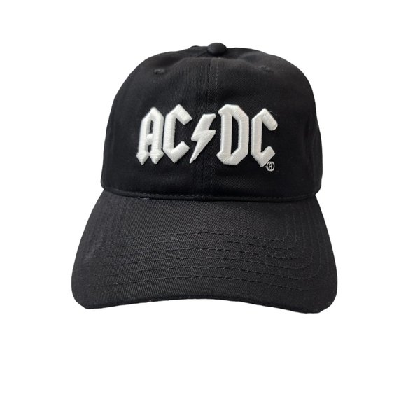 AC/DC Other - AC/DC Men's Cap Hat Embroidery Logo Black Adjustable